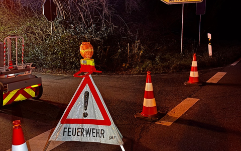 FW-Schermbeck: 1,5km Ölspur - Foto: presseportal.de