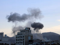 Die Huthi-Miliz im Jemen ist erneut Ziel von Luftangriffen geworden.  - Foto: Osamah Abdulrahman/AP/dpa