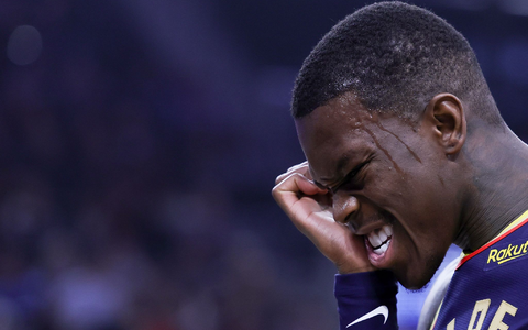 Dennis Schröder konnte mit den Golden State Warriors erneut nicht gewinnen. - Foto: Ryan Sun/AP/dpa