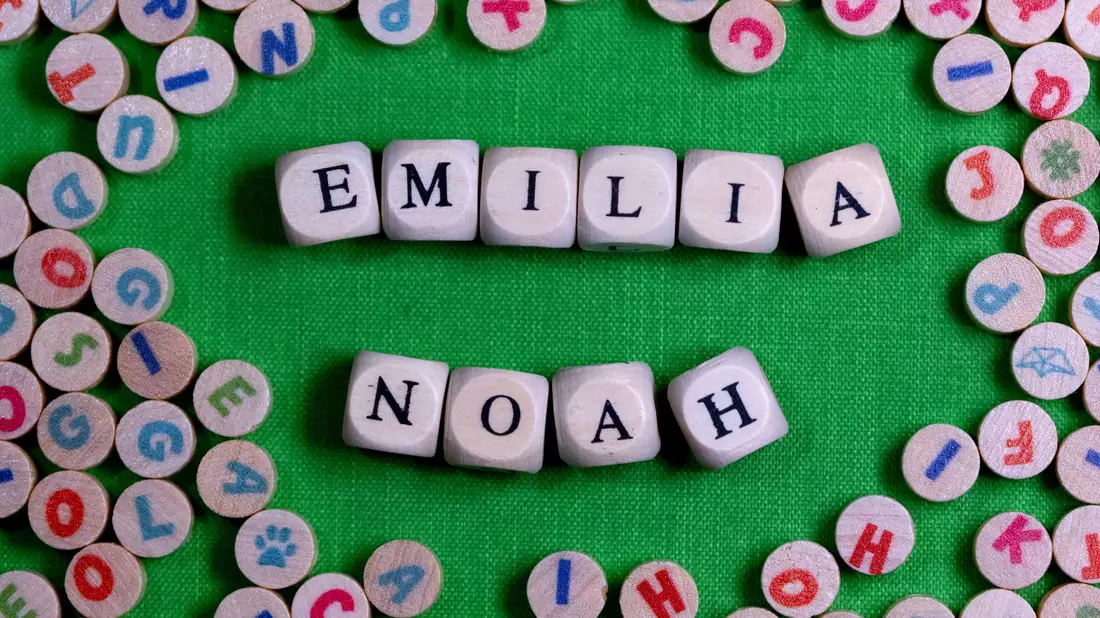 Noah und Emilia sind die beliebtesten Erstnamen in Deutschland. Beide Namen verteidigen zum dritten Mal ihre Spitzenposition. - Bild: Sven Hoppe/dpa