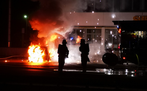 KFV Sigmaringen: Fahrzeugbrand - Foto: presseportal.de