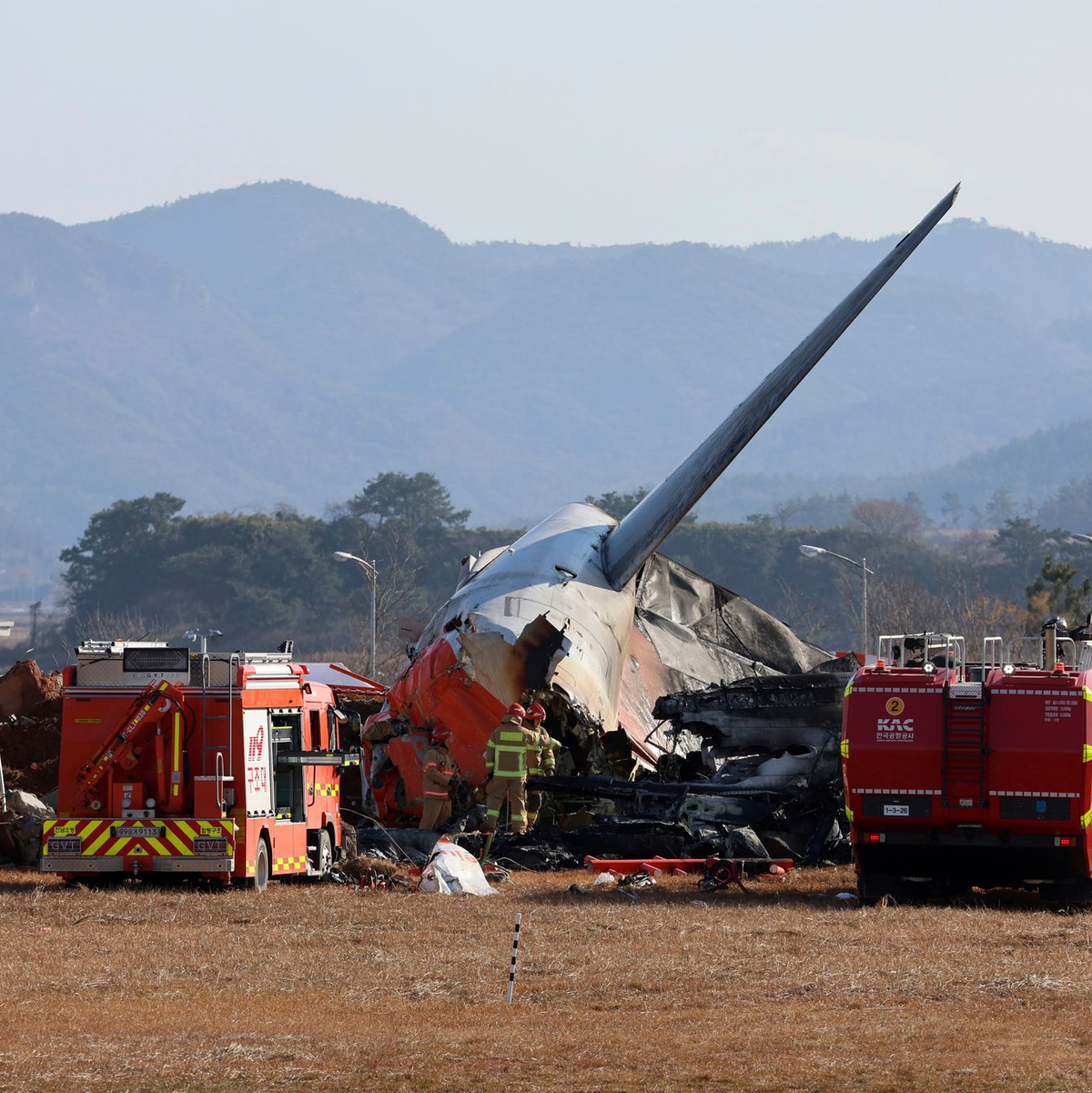 Vermutlich haben nur zwei Menschen das Unglück überlebt.  - Foto: Cho Nam-soo/Yonhap/AP/dpa