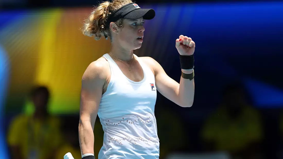 Siegemund gelang ein unerwarteter Erfolg gegen Beatriz Haddad Maia. - Bild: Trevor Collens/AP/dpa