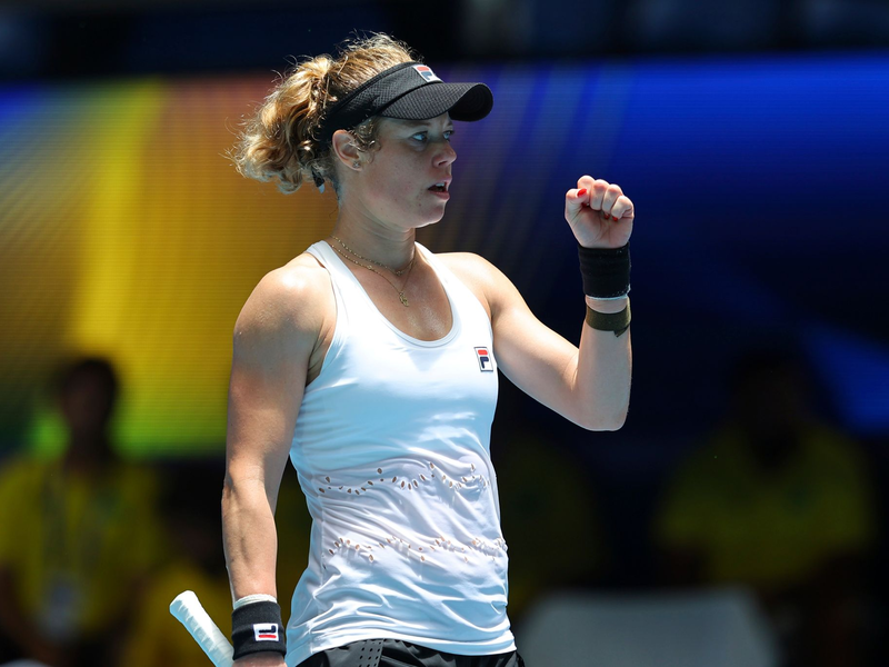 Siegemund gelang ein unerwarteter Erfolg gegen Beatriz Haddad Maia. - Foto: Trevor Collens/AP/dpa