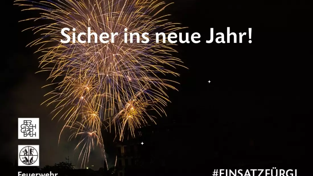 FW-GL: Feuerwehr Bergisch Gladbach: Sicher ins neue Jahr - Tipps für ein gefahrloses Silvester - Bild: presseportal.de