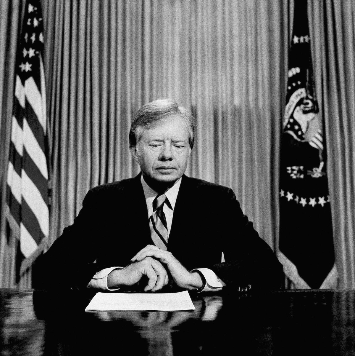 Keiner seiner Amtsvorgänger erreichte ein höheres Alter als Jimmy Carter. (Archivbild) - Foto: Uncredited/AP/dpa