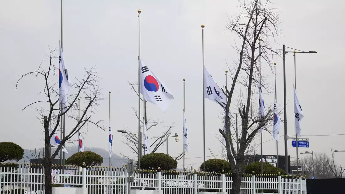 In Südkorea wurde nach dem Unglück Staatstrauer angeordnet.  - Bild: Lee Jin-man/AP/dpa