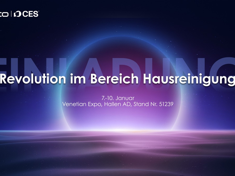 Tineco auf der CES 2025 - Ein Blick in die Zukunft der smarten Reinigungstechnologie - Foto: presseportal.de