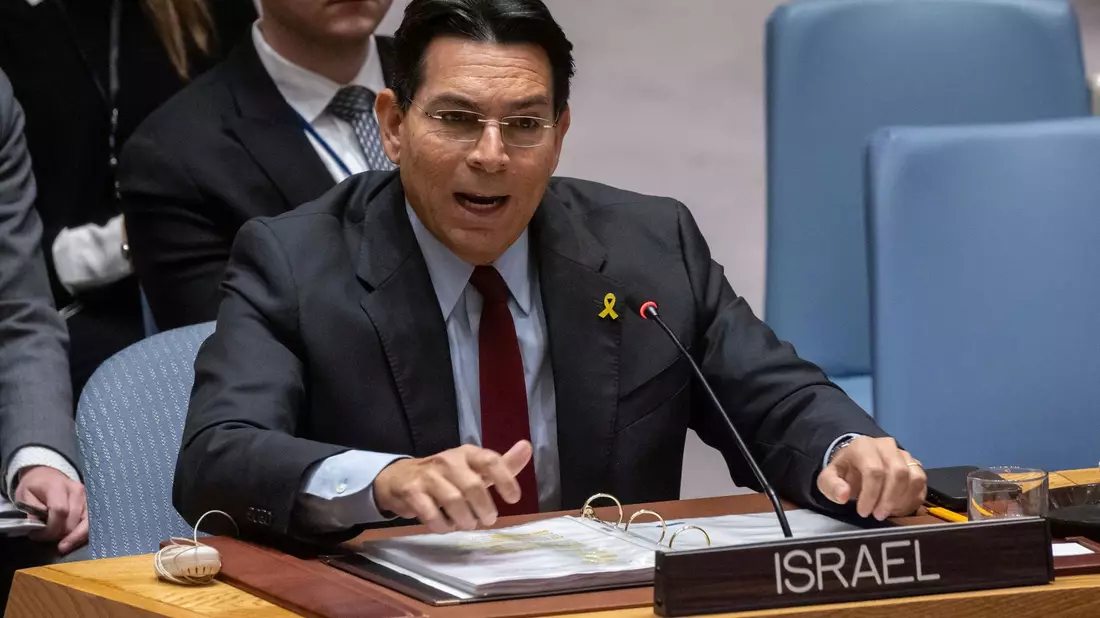 Israels UN-Botschafter Danon warnt die Huthi-Miliz mit scharfen Worten. (Archivbild) - Bild: Yuki Iwamura/FR171758 AP/AP