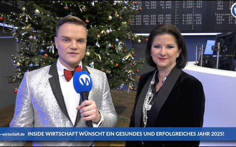 Jessica Schwarzer und Manuel Koch wünschen ein gesundes und erfolgreiches Jahr 2025 - Foto: inside-wirtschaft.de