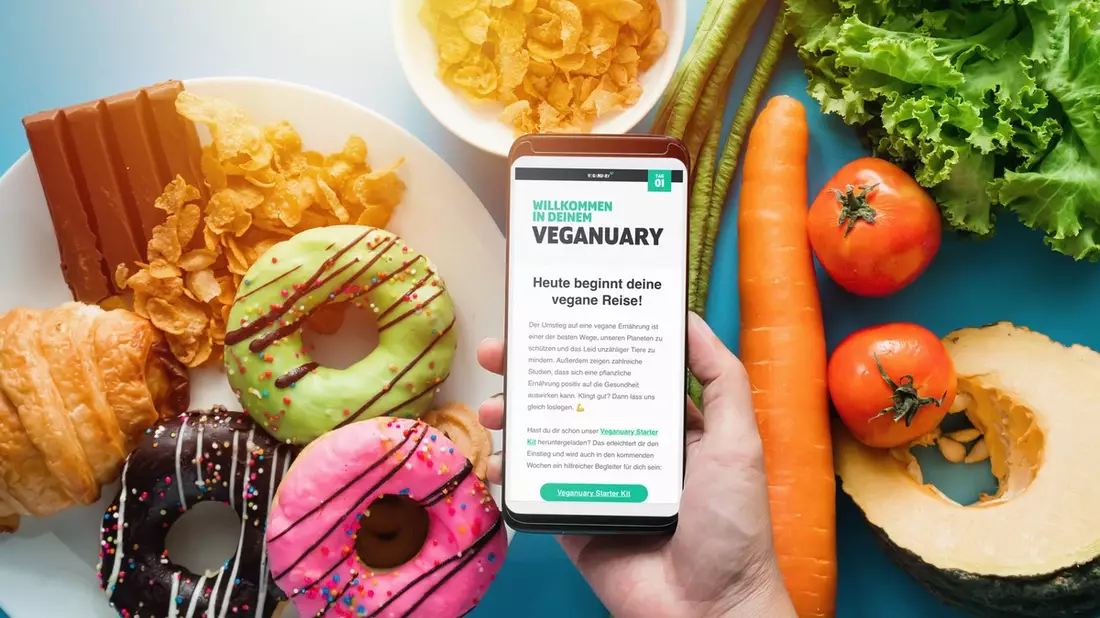 Veganuary 2025: Der beste Neujahrsvorsatz - und alle können teilhaben - Bild: presseportal.de