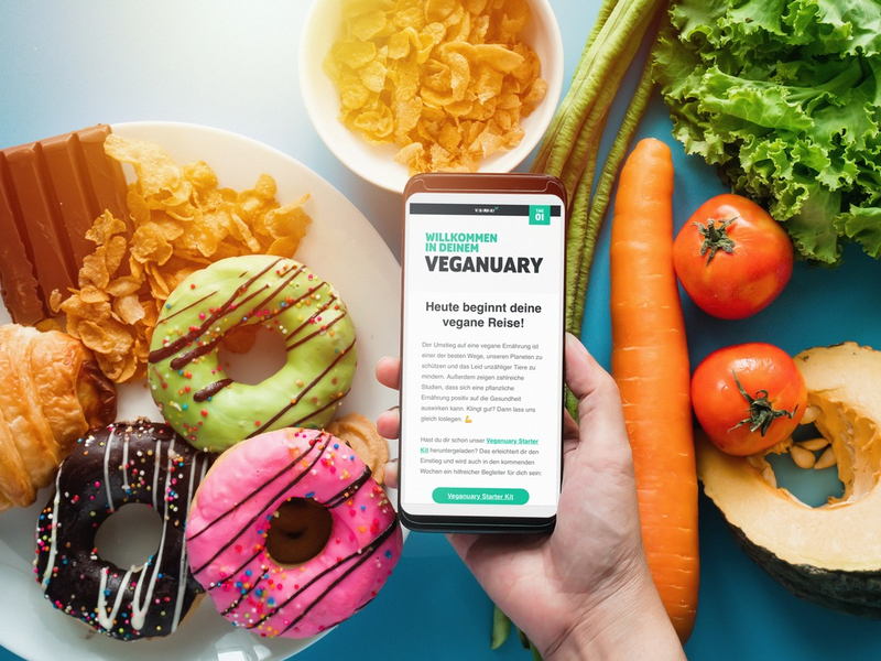 Veganuary 2025: Der beste Neujahrsvorsatz - und alle können teilhaben - Foto: presseportal.de