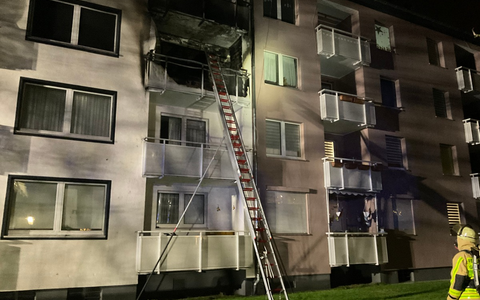 FW-GLA: Wohnungsbrand in einem Mehrfamilienhaus - Foto: presseportal.de