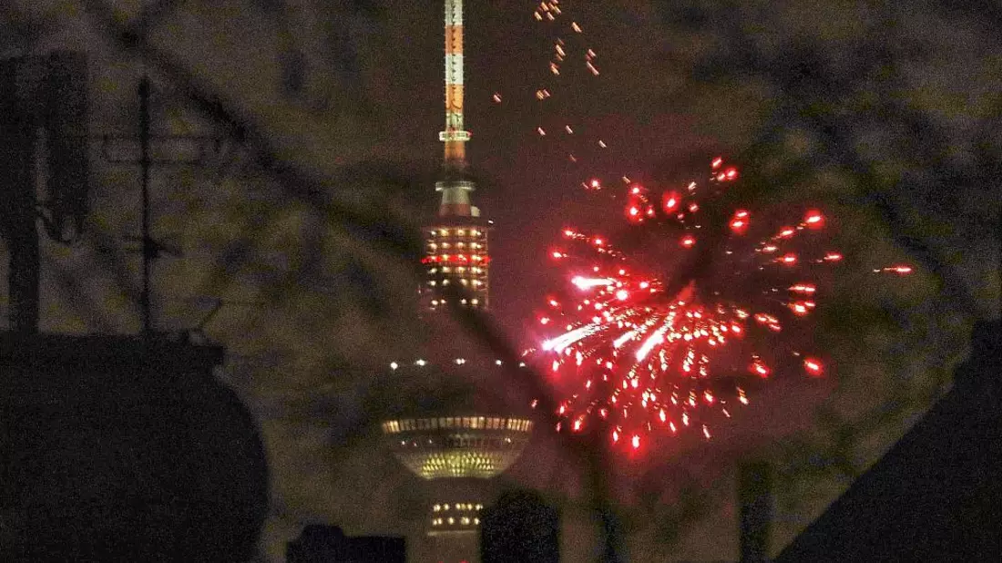 Silvesterfeuerwerk am Berliner Fernsehturm - Bild: über dts Nachrichtenagentur