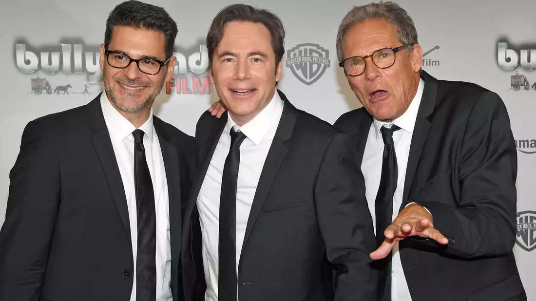 Rick Kavanian, Michael Bully Herbig und Christian Tramitz arbeiten im neuen Film wieder zusammen. - Bild: Ursula Düren/dpa