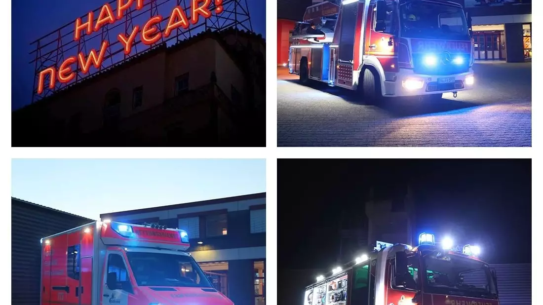 FW-MG: Einsatzbilanz der Feuerwehr zu Silvester 2024/2025 - Bild: presseportal.de