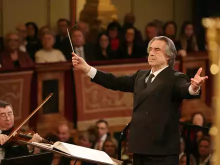 Muti dirigierte das Traditionskonzert zum siebten und letzten Mal. (Bild: Archiv) - Foto: Dieter Nagl/WIENER PHILHARMONIKER/dpa