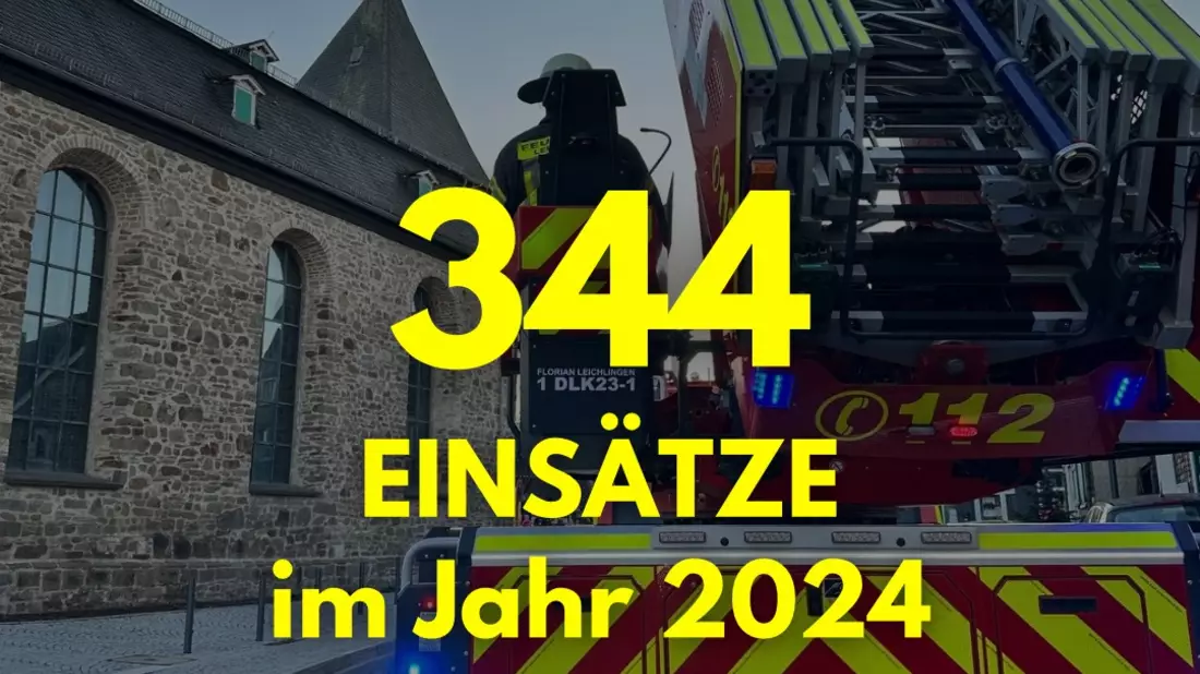 FW Leichlingen: Jahresrückblick & Silvester-Bilanz - Bild: presseportal.de