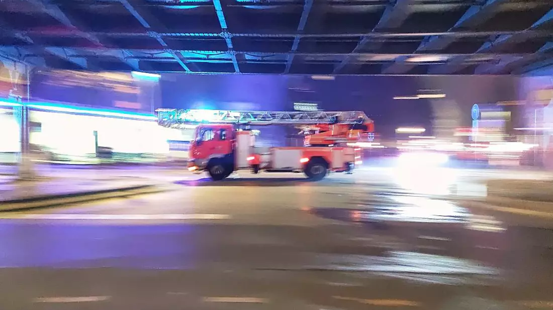Berliner Feuerwehr im Einsatz am 01.01.2025 - Bild: über dts Nachrichtenagentur