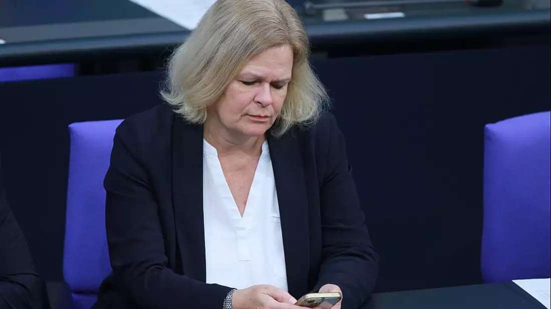 Nancy Faeser (Archiv) - Bild: über dts Nachrichtenagentur