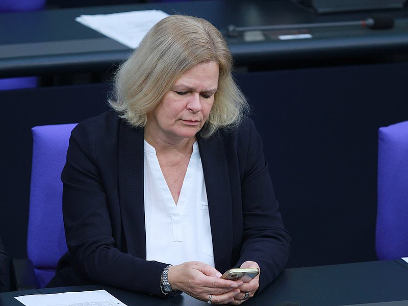 Nancy Faeser (Archiv) - Foto: über dts Nachrichtenagentur