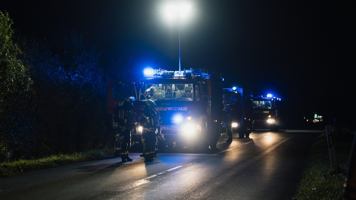 FW Hünxe: Drei Einsätze in der Silvesternacht und am Neujahrstag - Foto: presseportal.de