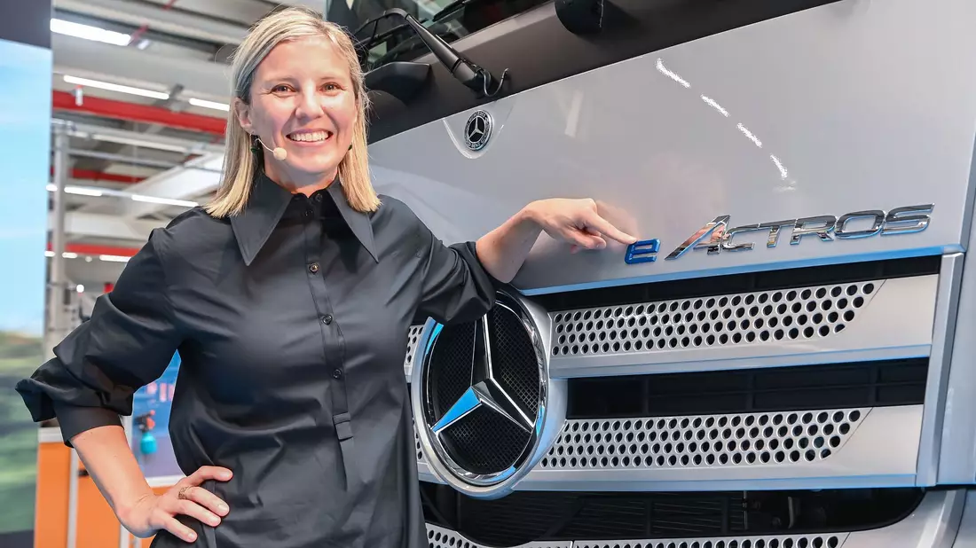 Seit drei Monaten Chefin eines Dax-Konzerns: Karin Radström - Bild: Uli Deck/dpa