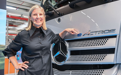 Seit drei Monaten Chefin eines Dax-Konzerns: Karin Radström - Foto: Uli Deck/dpa