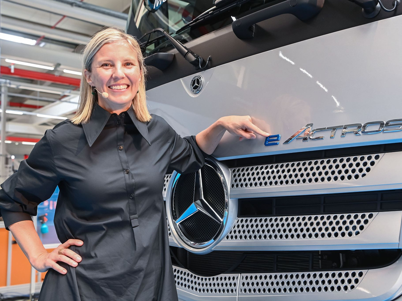 Seit drei Monaten Chefin eines Dax-Konzerns: Karin Radström - Foto: Uli Deck/dpa