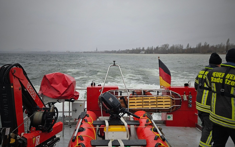 FW-Radolfzell: Wasserrettungseinsatz - Foto: presseportal.de