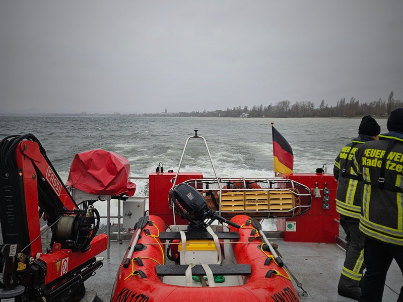 FW-Radolfzell: Wasserrettungseinsatz - Foto: presseportal.de