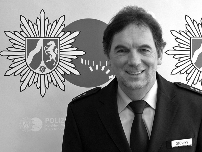 POL-MI: Ehemaliger Polizeichef des Mühlenkreises Detlef Stüven verstorben - Foto: presseportal.de