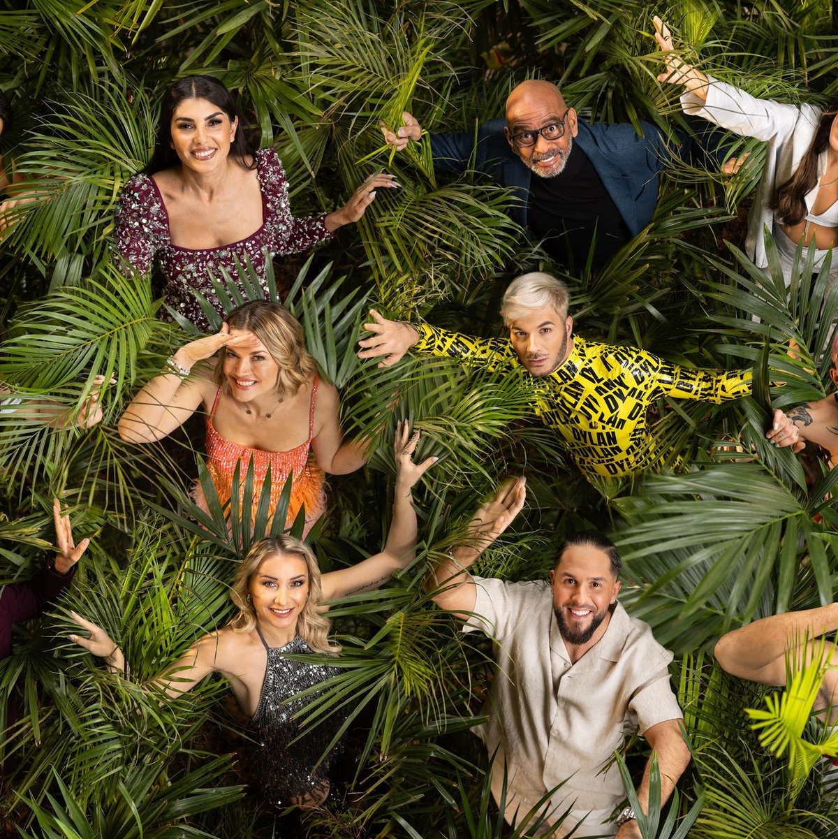 Die Teilnehmer der 18. Staffel der RTL «Ich bin ein Star - Holt mich hier raus!» .  - Foto: Boris Breuer/RTL/dpa