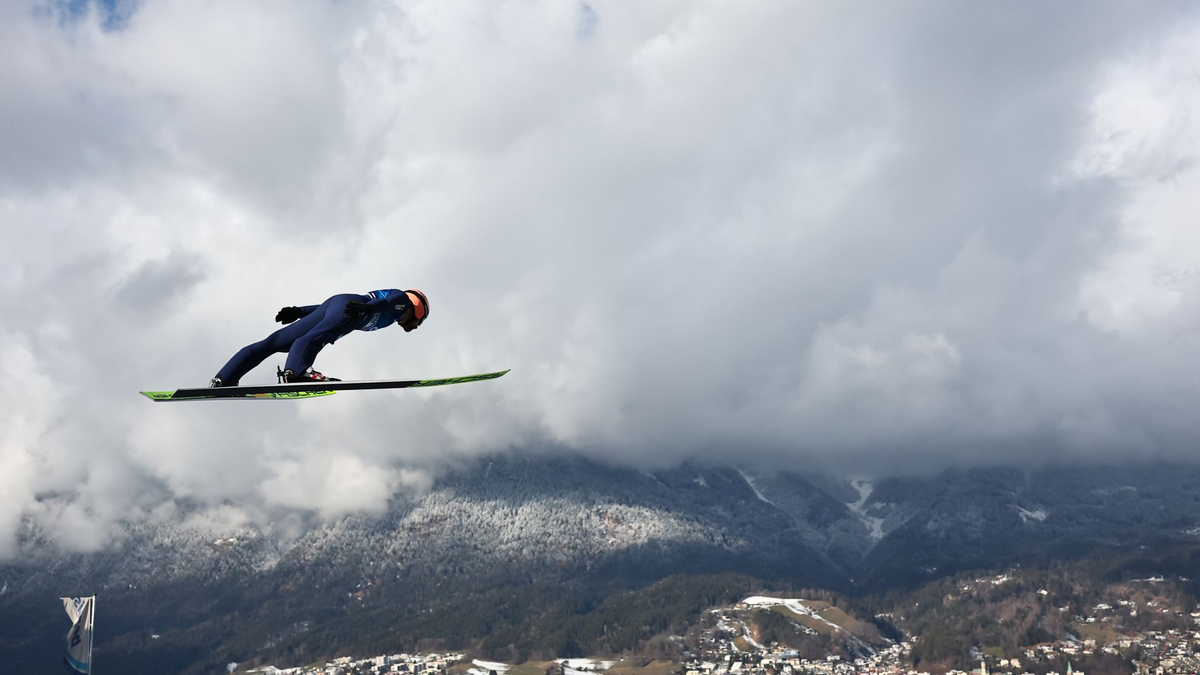 Bester Deutscher in der Tournee-Wertung und für Innsbruck qualifiziert: Pius Paschke. - Foto: Daniel Karmann/dpa