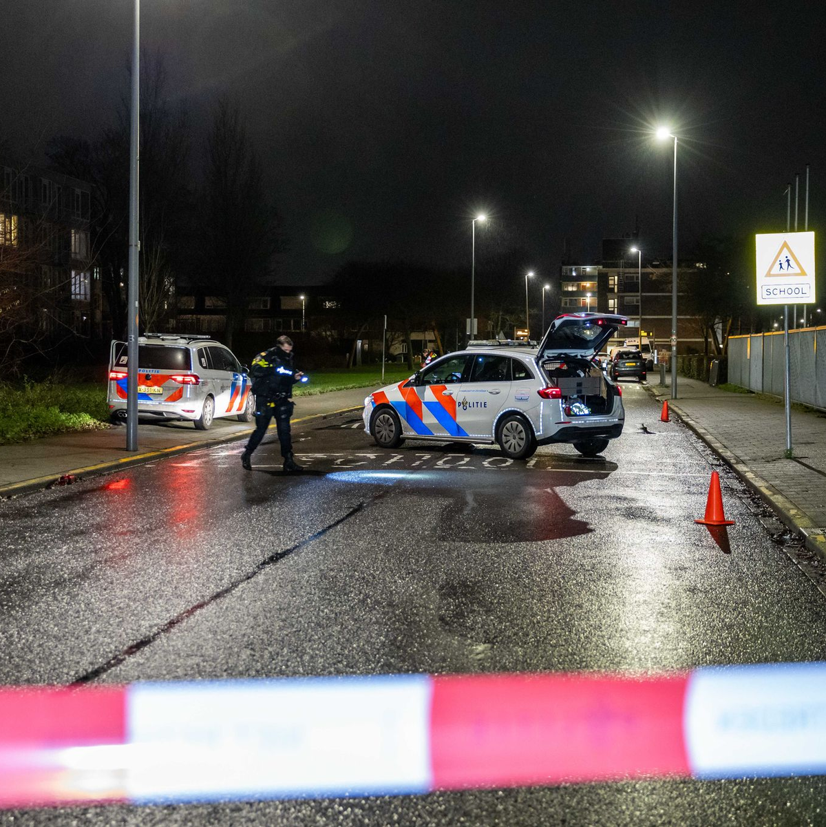 Der Tatverdächtige wurde auf dem Balkon einer Wohnung in der Hafenstadt gefasst. - Foto: JOEY BREMER/ANP/dpa