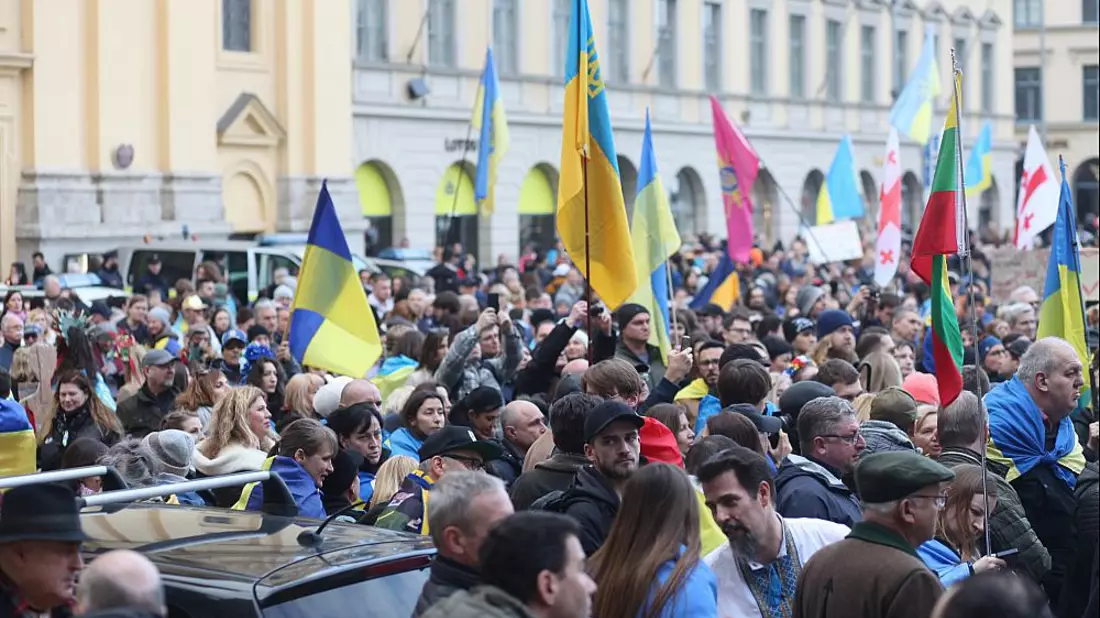 Pro-Ukraine-Demo (Archiv) - Bild: über dts Nachrichtenagentur