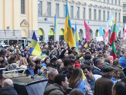 Pro-Ukraine-Demo (Archiv) - Foto: über dts Nachrichtenagentur