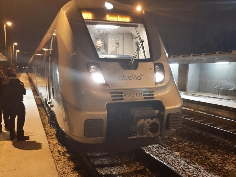 BPOLI EF: Was ein Fahrrad, einen Zug und einen Schutzengel verbindet - Foto: presseportal.de