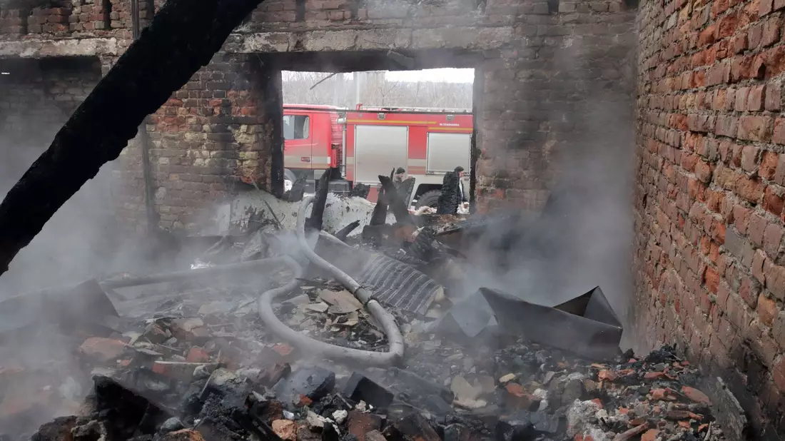 Alle Städte an der Front im Donbass in der Ostukraine sind schwer zerstört. - Bild: -/ukrin/dpa
