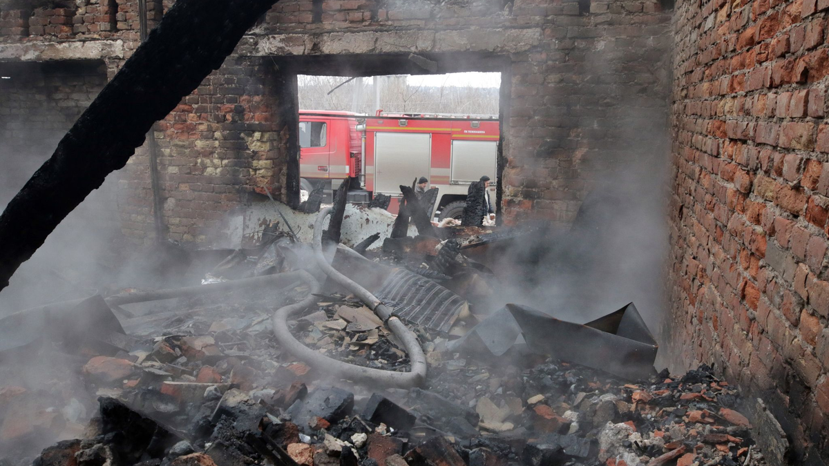 In der ostukrainischen Region Donezk werden die unter Regierungskontrolle verbliebenen Städte regelmäßig von russischer Seite beschossen. (Archivbild) - Foto: -/ukrin/dpa