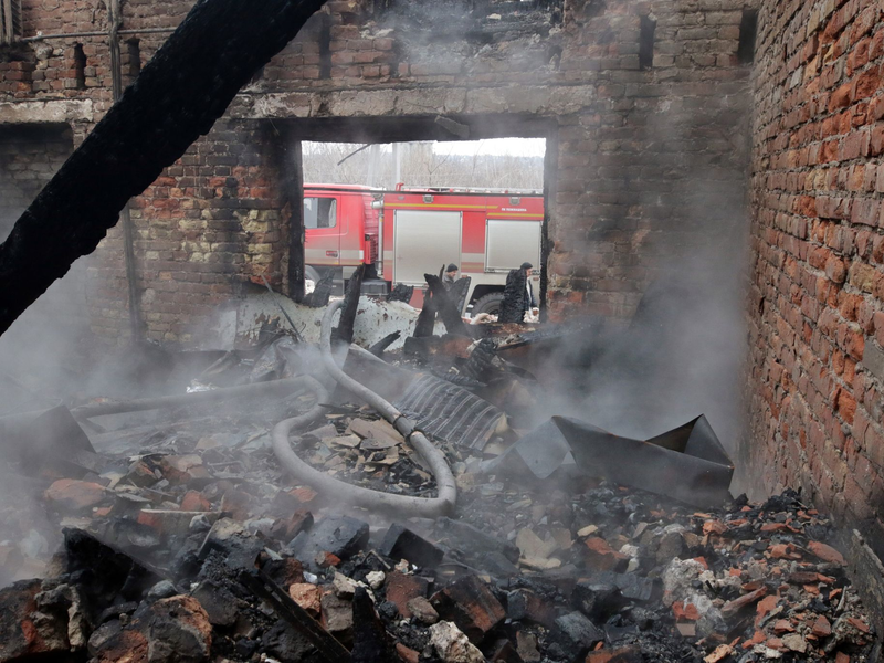In der ostukrainischen Region Donezk werden die unter Regierungskontrolle verbliebenen Städte regelmäßig von russischer Seite beschossen. (Archivbild) - Foto: -/ukrin/dpa