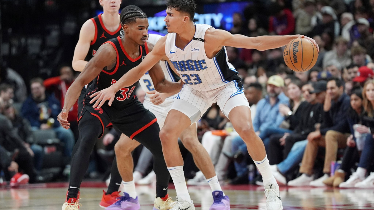 Orlandos Tristan da Silva stellte gegen die Toronto Raptors einen Karrierebestwert auf. - Foto: Frank Gunn/The Canadian Press via AP/dpa