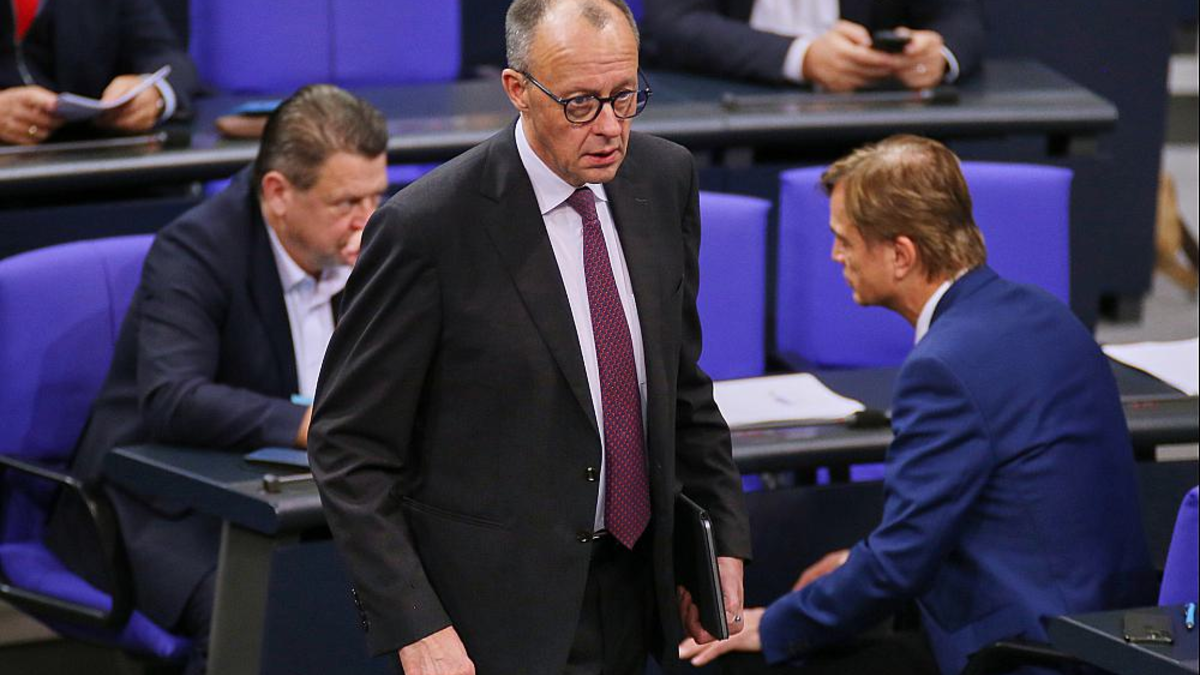 Friedrich Merz vor Abgeordneten der AfD-Fraktion (Archiv) - Foto: über dts Nachrichtenagentur