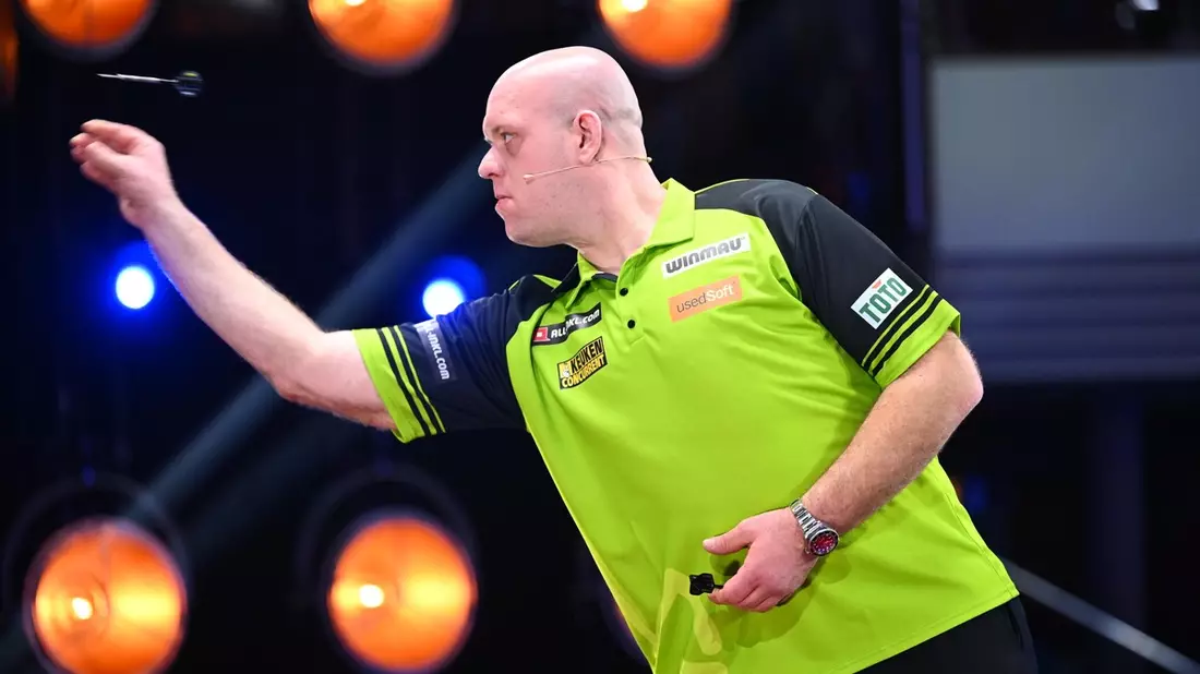 Michael van Gerwen Die Promi-Darts-WM - Bild: ProSieben/Willi Weber, presseportal.de