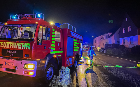 FW Menden: Vier Verletzte nach Brand in einem Wohnhaus - Foto: presseportal.de