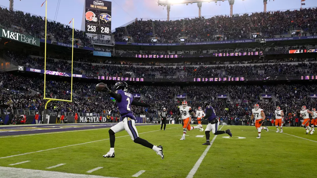 Die Baltimore Ravens hatten gegen die Cleveland Browns keine Probleme und holten sich den AFC-North-Titel. - Bild: Nick Wass/AP/dpa