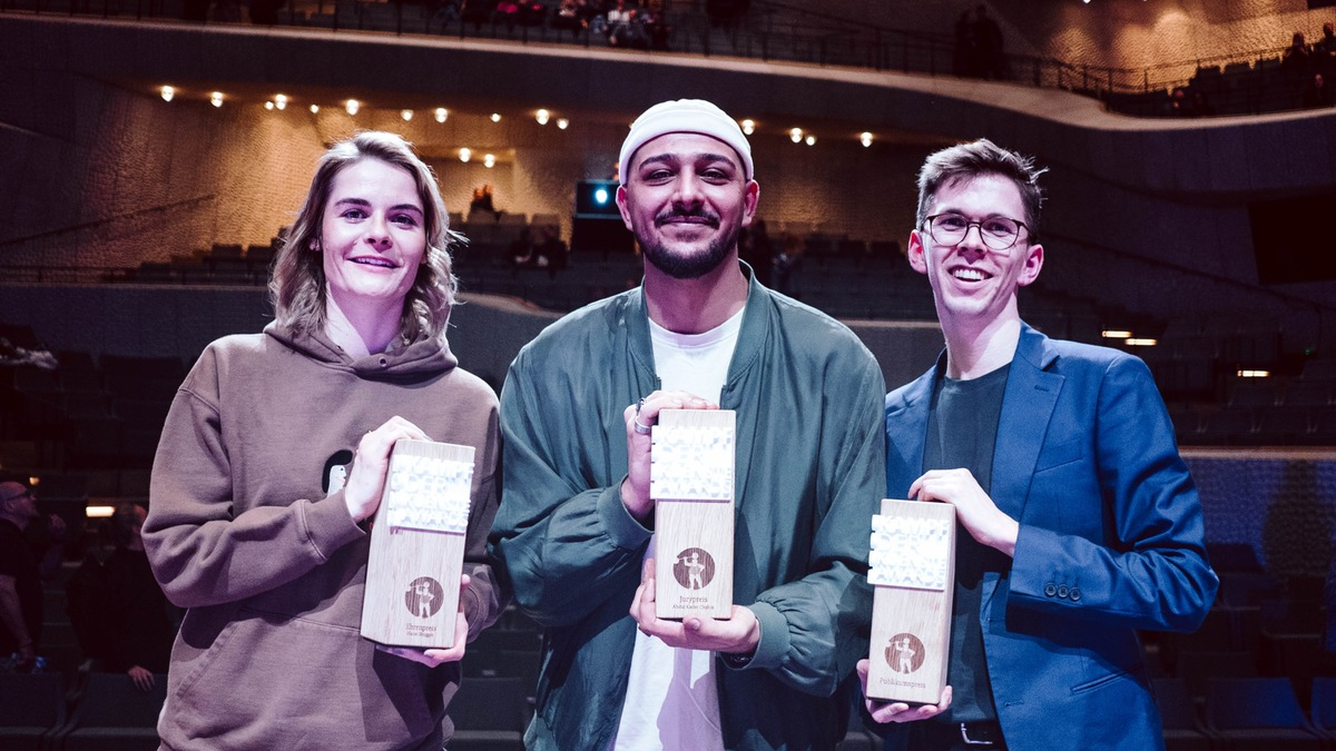 Verleihung der Poetry Slam Awards / Starke Gewinner*innen und drei furiose Shows - Foto: presseportal.de
