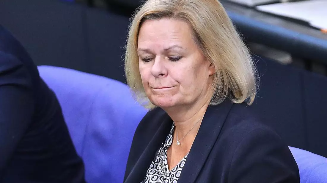 Nancy Faeser (Archiv) - Bild: über dts Nachrichtenagentur