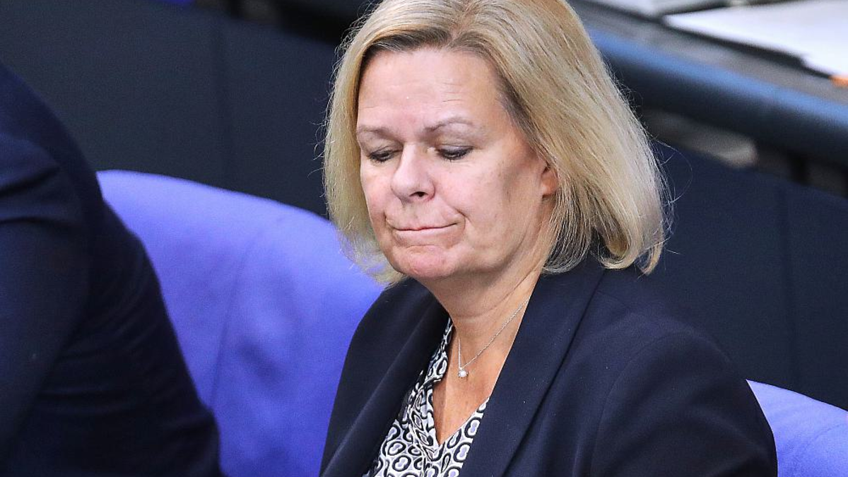 Nancy Faeser (Archiv) - Foto: über dts Nachrichtenagentur