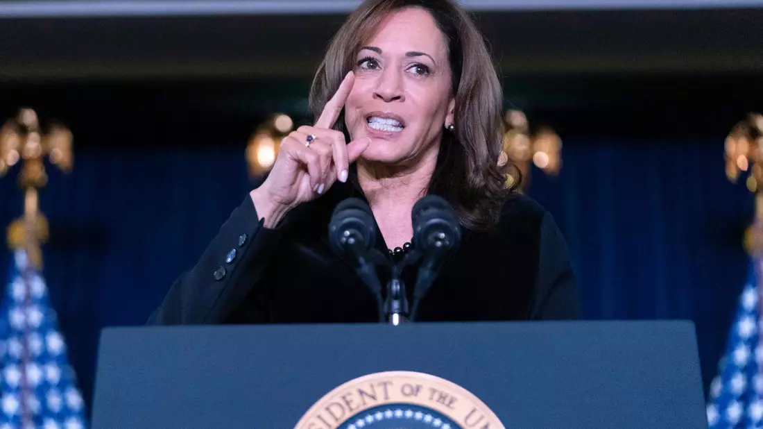 Für Kamala Harris dürfte es ein schwerer Tag werden. (Archivbild) - Bild: Jose Luis Magana/AP/dpa